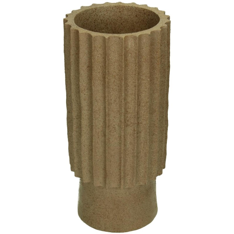 Βάζο ArteLibre Καφέ Polyresin 9.3x9.3x19.4cm