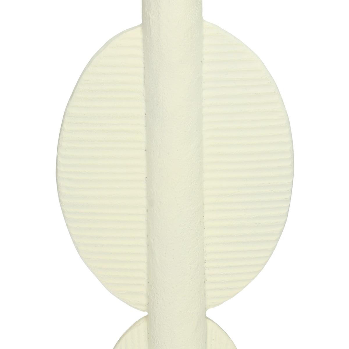 Κηροπήγιο ArteLibre Ιβουάρ Polyresin 12.3x9.7x22.2cm