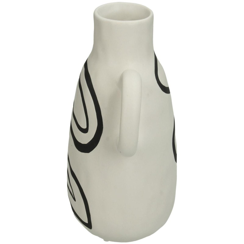 Βάζο ArteLibre Λευκό Δολομίτης 13.5x10.5x16.2cm