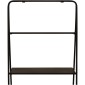 Ραφιέρα ArteLibre Μαύρο Μέταλλο 57x37x110cm