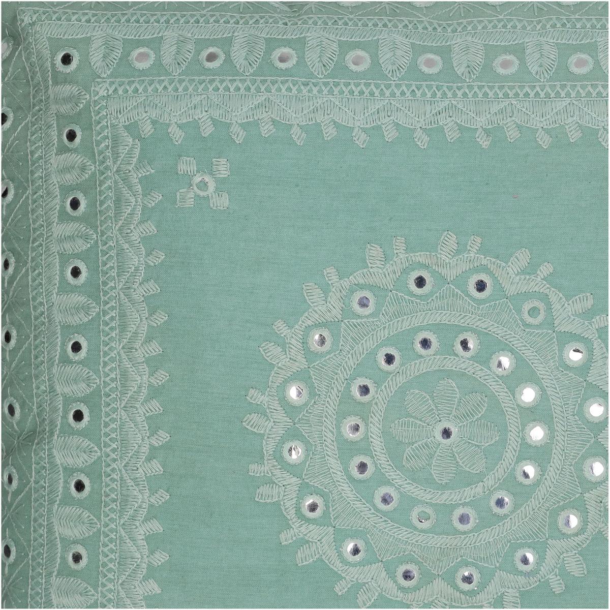 Μαξιλάρι ArteLibre Καθρέπτης Μπλε Βαμβακερό 45x45cm