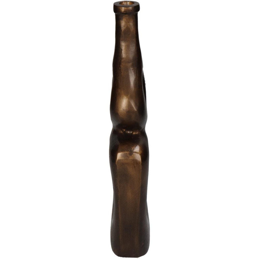 Βάζο ArteLibre Μπρονζέ Αλουμίνιο 11x5x29cm