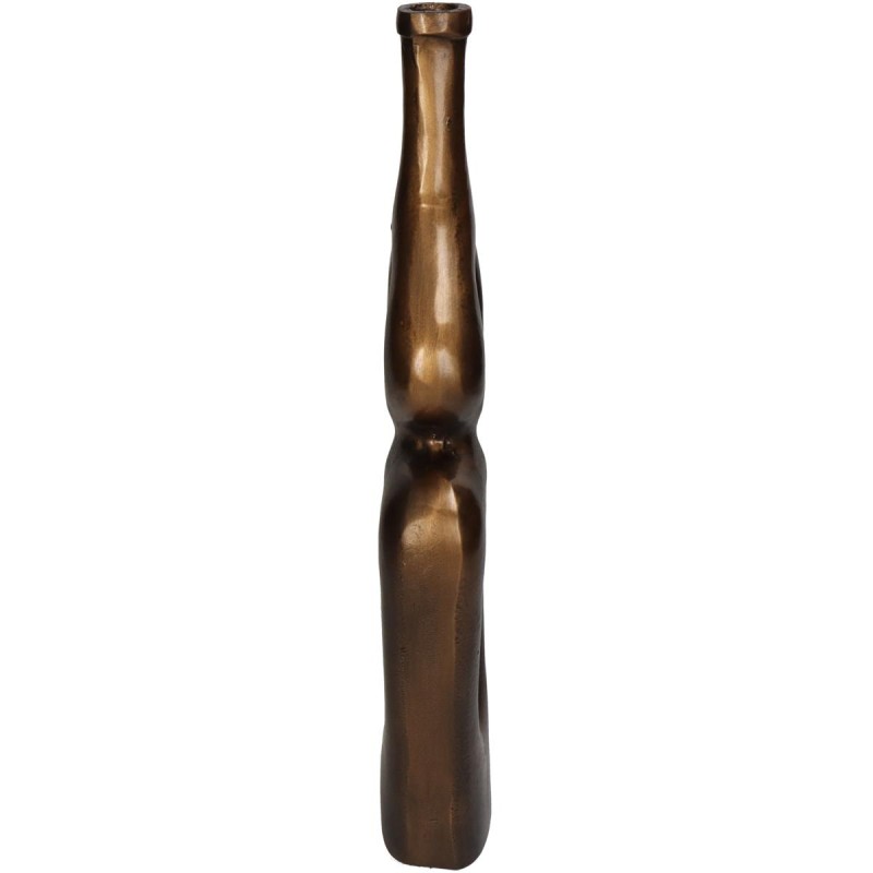 Βάζο ArteLibre Μπρονζέ Αλουμίνιο 16x5x39cm