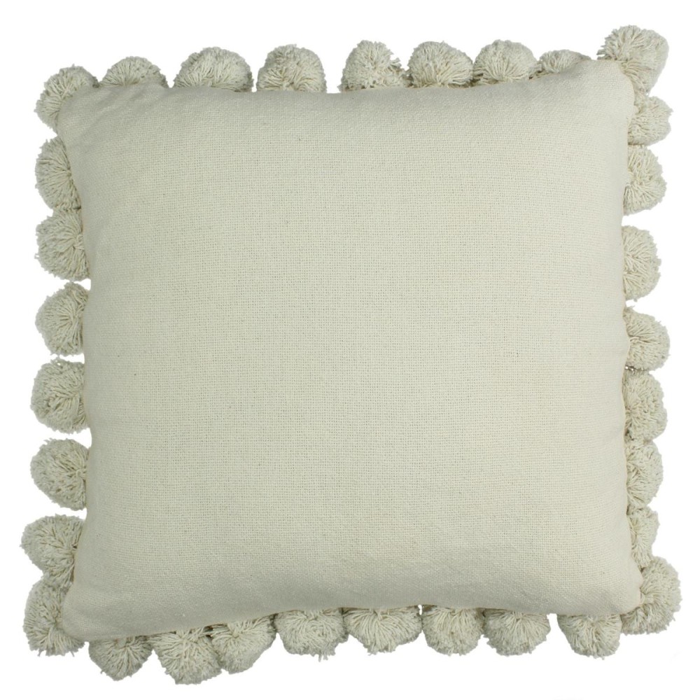 Μαξιλάρι ArteLibre Πομ Πομ Ιβουάρ Βαμβακερό 45x45cm