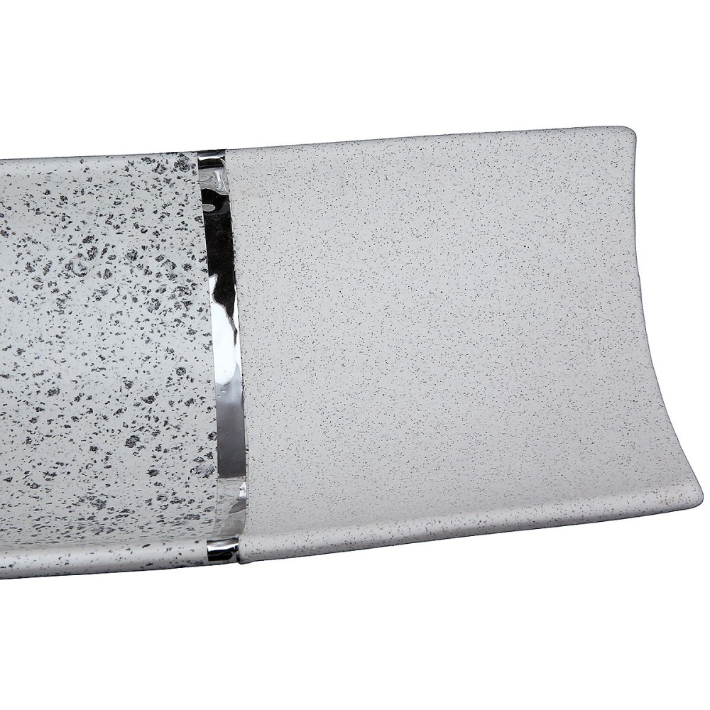 Μπολ ArteLibre Λευκό Κεραμικό 15.5x40.5x7cm Μπολ ArteLibre Λευκό Κεραμικό 15.5x40.5x7cm