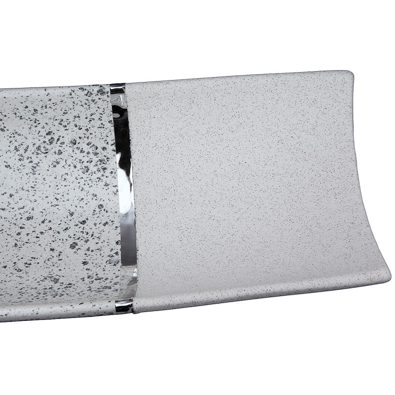 Μπολ ArteLibre Λευκό Κεραμικό 15.5x40.5x7cm Μπολ ArteLibre Λευκό Κεραμικό 15.5x40.5x7cm