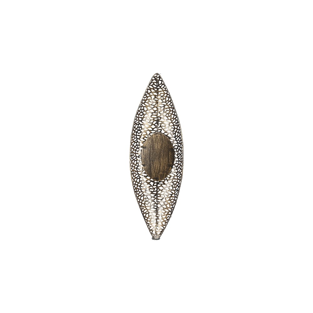 Βάζο ArteLibre Αντικέ Χρυσό Μέταλλο 21x80x10cm Βάζο ArteLibre Αντικέ Χρυσό Μέταλλο 21x80x10cm