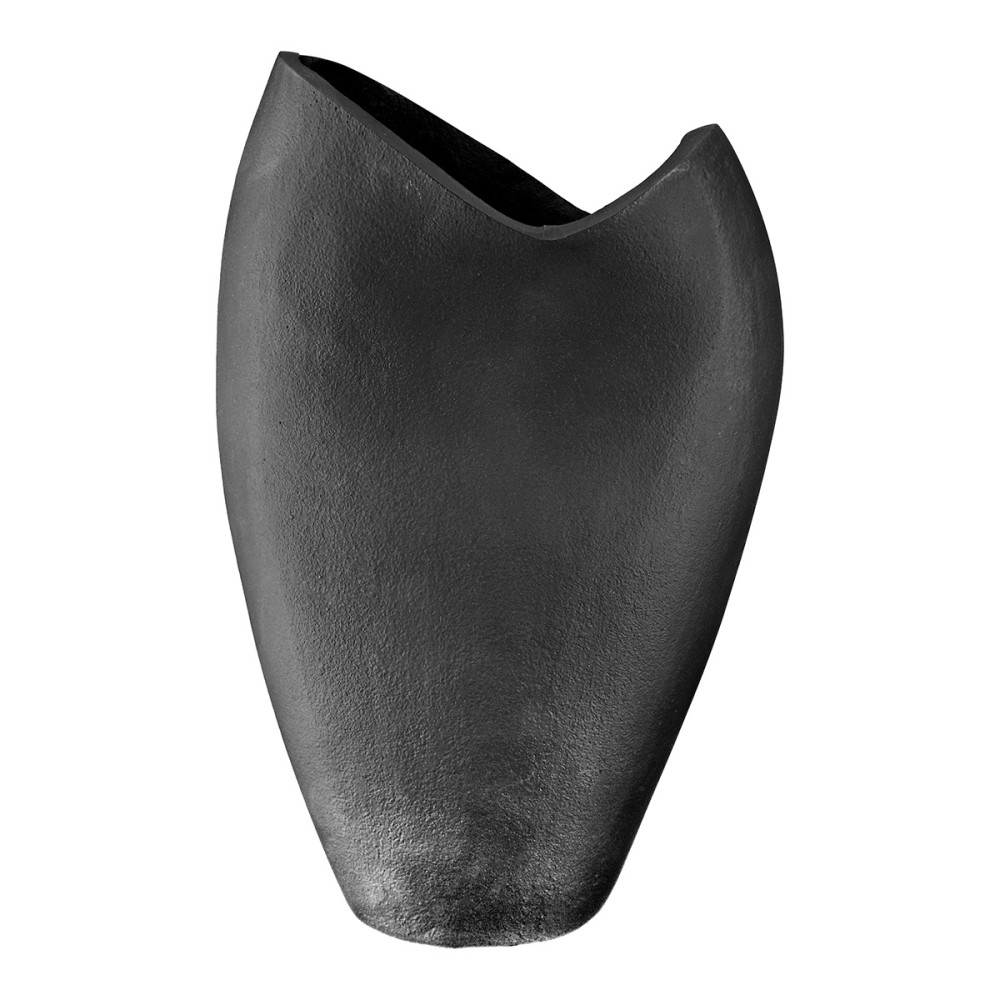 Βάζο 'Vulkano' Αλουμίνιο Ανθρακί 10x21x33cm