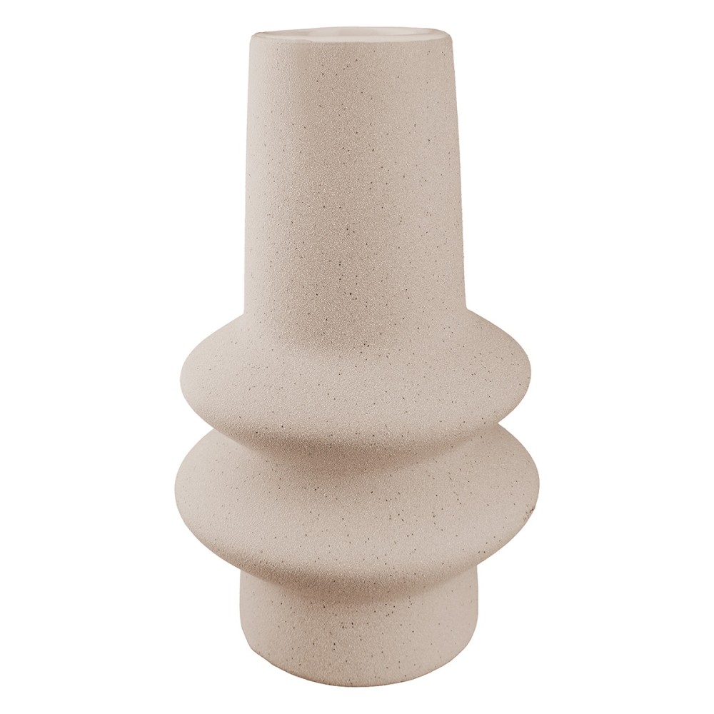 Βάζο 'Radon' Κεραμικό Μπεζ/Γκρι 2Τμχ 19.5x11cm