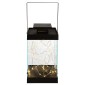 Φανάρι (LED) 'Glorie' Συνθετικό Μαύρο 13x14x30cm
