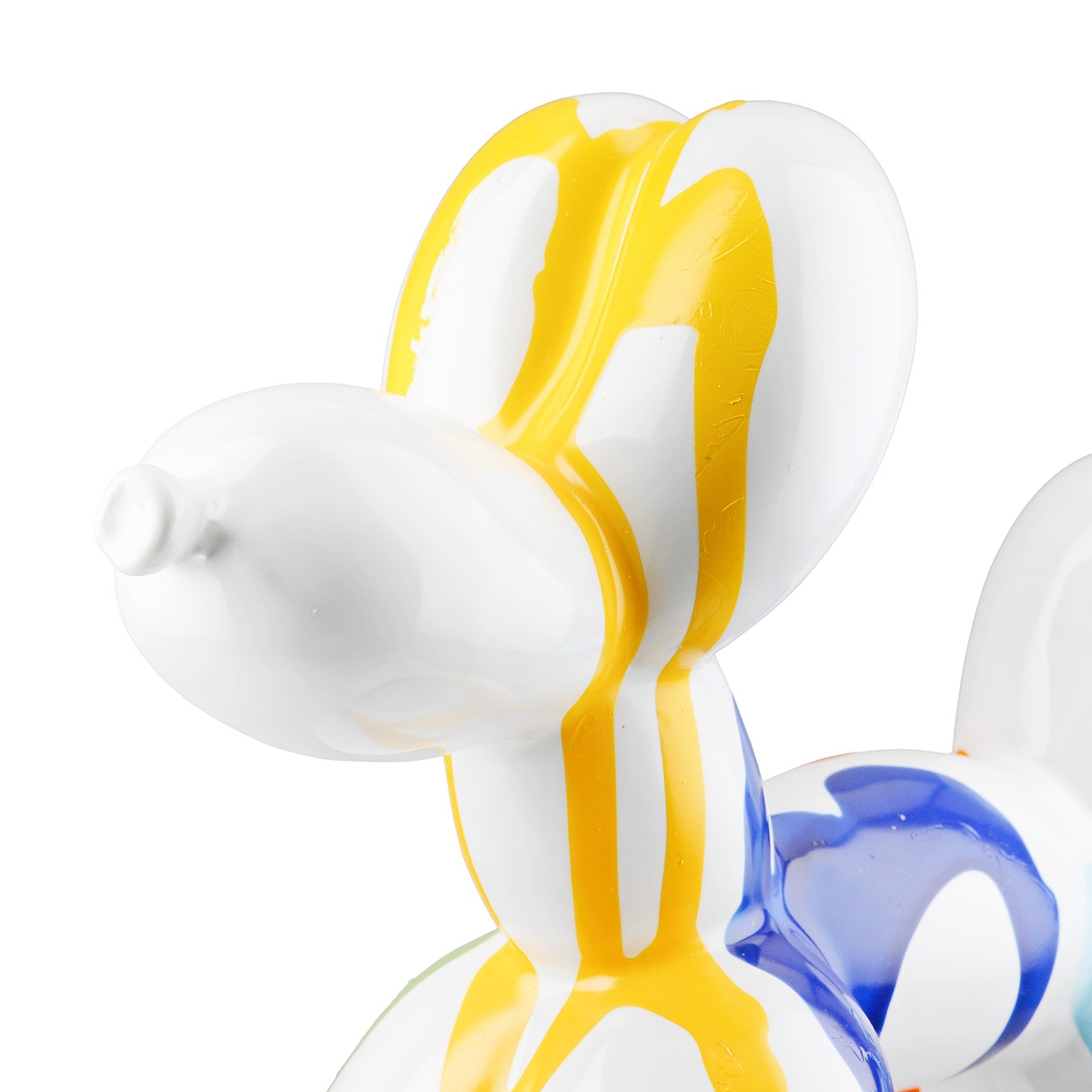 Φιγούρα Σκύλος 'Colori' Balloon Dog Κεραμικό Πολύχρωμο/Λευκό 7.5x18.5x15cm