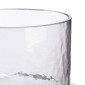 Βάζο 'Levels' Γυαλί Γκρι 14.5x16.5x16.5cm