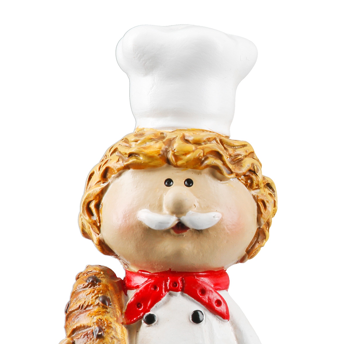 Φιγούρα Cook "Star Chef" Πολυρεζίνη Λευκό PU Pcs. Assorted 4.5x4.5x13cm