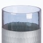 Ανεμοφωτιστικό 'Canus' Γυαλί Γκρι/Ασημί 10x10cm