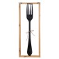 Wall Relief "Vintage Cutlery" Μέταλλο Μαύρο PU Pcs. Assorted 30x3x80cm
