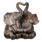 Figure Elephant Synthetic Resin Brown 18X18X12Cm 18X18X12Cm