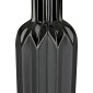 Βάζο Μπουκαλιού Κωνικό Κεραμικό Μαύρο D10X38Cm D10X38Cm