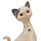 Figure Cat Synthetic Resin Ανοιχτό καφέ 11X10X23Cm 11X10X23Cm