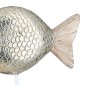 Stand Relief Fish Mango Wood Φυσικά Χρώματα 29X9X34Cm 29X9X34Cm