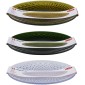 Πιάτα Διάφανα/Πράσινα/Χρυσά 25cm 2Τμχ ALPINA