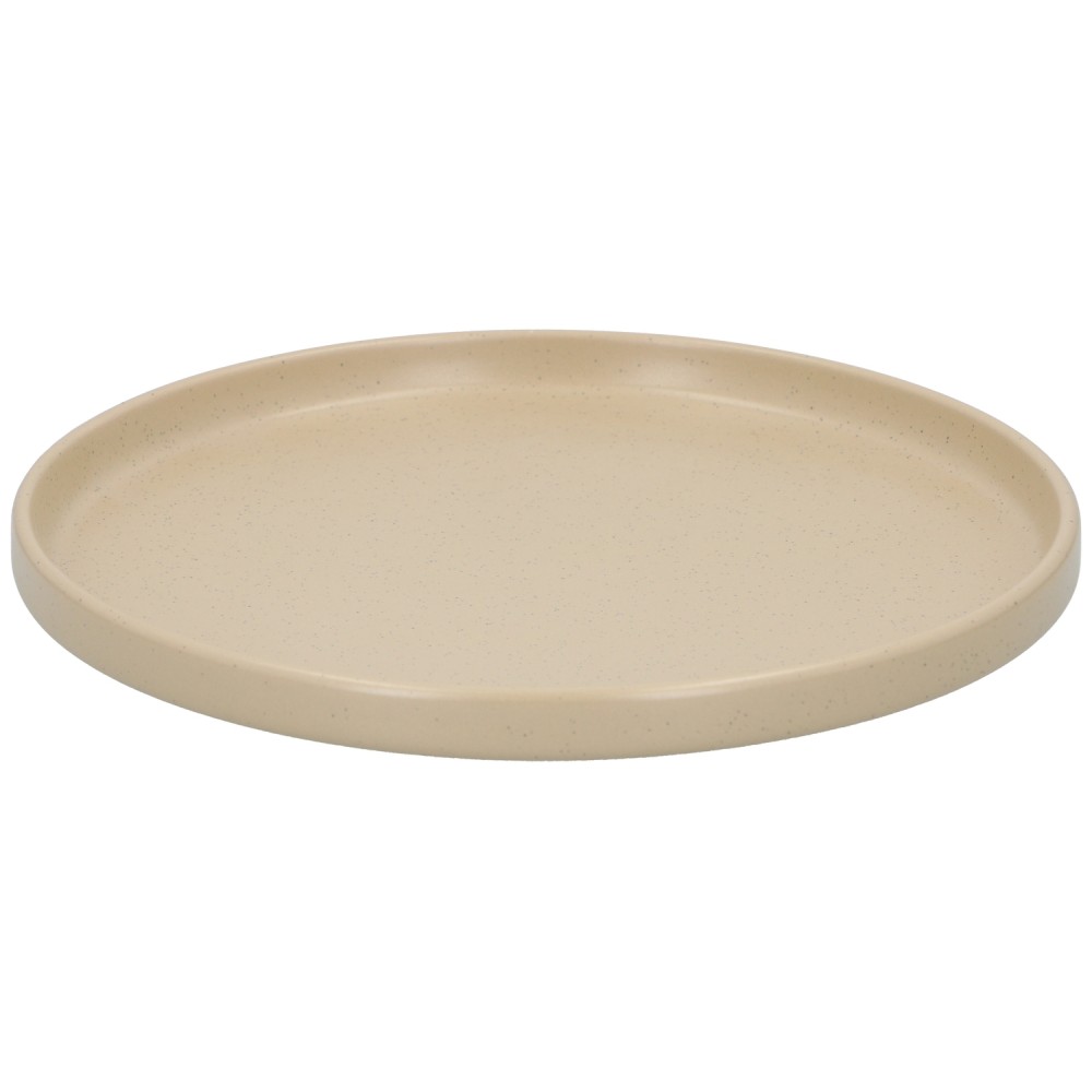 Πιάτο Δείπνου Stoneware Φ26.5cm Μπεζ