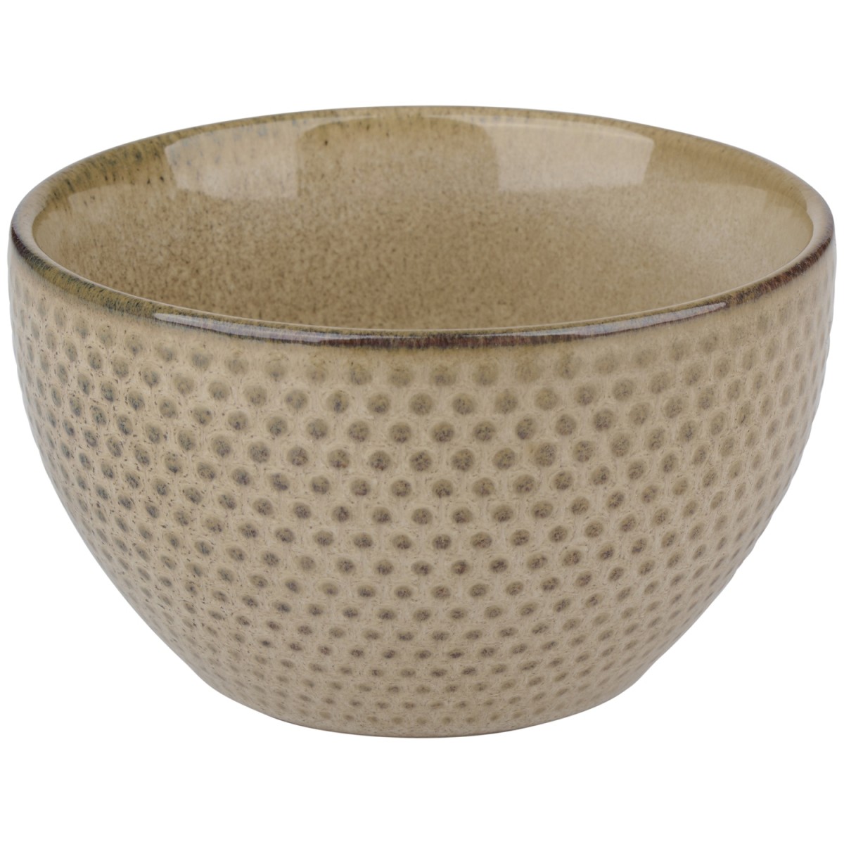 Μπολ Reactive Glaze Μπεζ Σε 4 Σχέδια