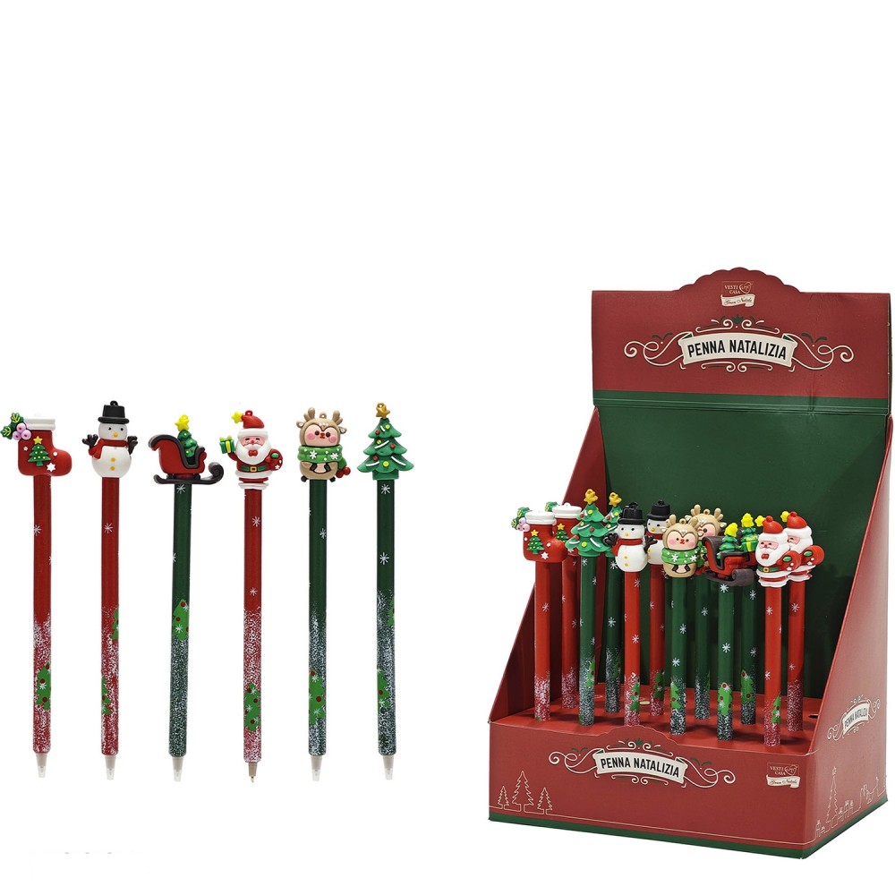 Χριστουγεννιάτικο Στυλό Με Χαρακτήρες 20cm Σε 6 Σχέδια