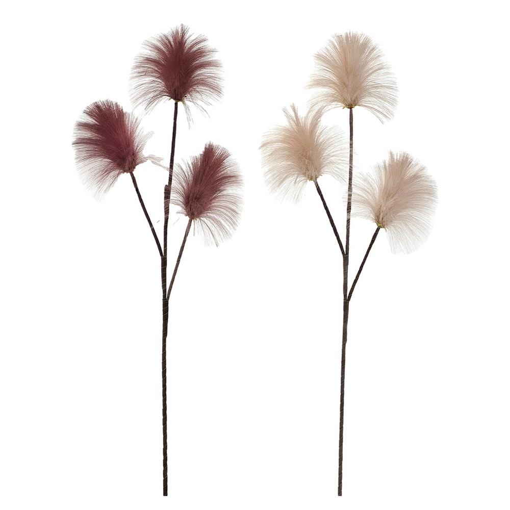 Χριστουγεννιάτικο Κλαδί Με Φτερά Ροζ 90cm Σε 2 Σχέδια