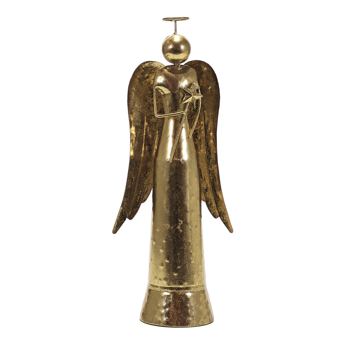 Χριστουγεννιάτικος Άγγελος Χρυσό 52cm