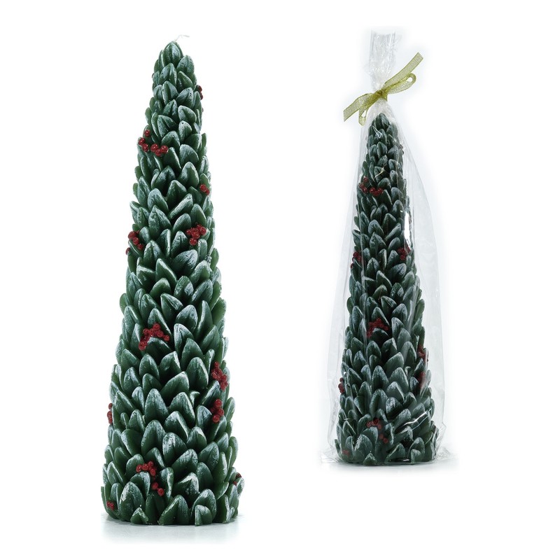 Χριστουγεννιάτικο Κερί Δέντρο 31cm