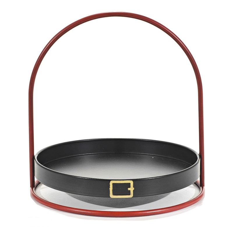 Χριστουγεννιάτικος Δίσκος Κόκκινο 30cm