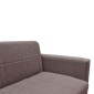 Καναπές Κρεβάτι ArteLibre AMETHYST Τριθέσιος Cappuccino 214x78x78cm