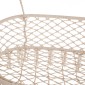 Κούνια ArteLibre CORSICA Λευκό Polycotton/Μέταλλο 67x44cm