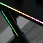 Γραφείο Gaming ArteLibre VADER RGB Μαύρο/Κόκκινο Ξύλο/Μέταλλο 120x65x75cm