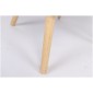 Πολυθρόνα ArteLibre BRIAR Μπορντό/Γκρι Patchwork Ύφασμα/Ξύλο 73x69x96cm