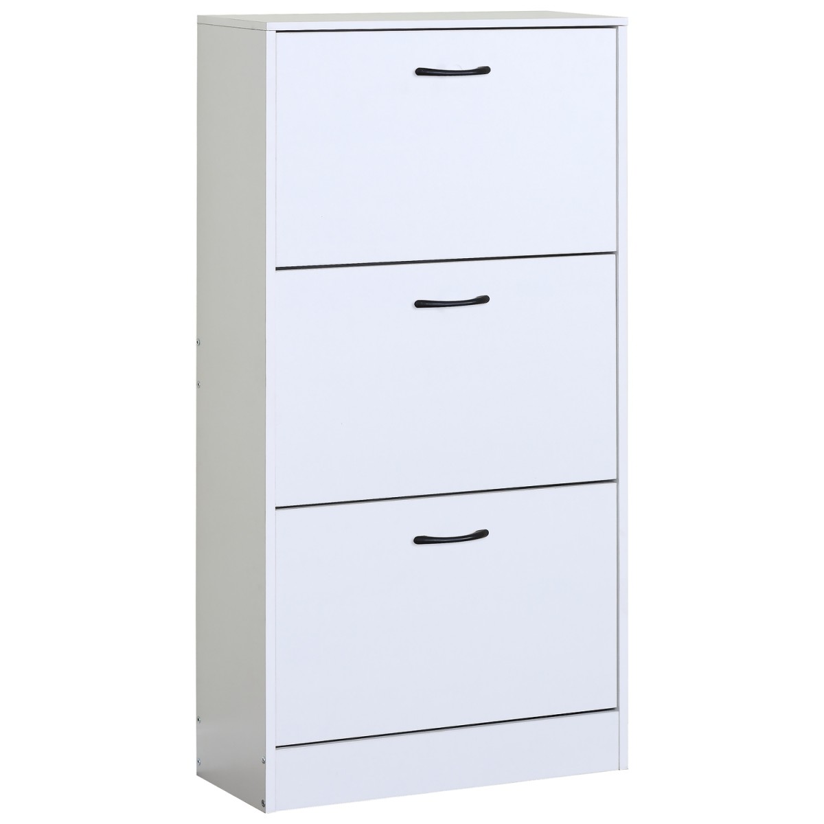 Παπουτσοθήκη ArteLibre BRANTLEY Λευκό Μοριοσανίδα 60x24x116cm