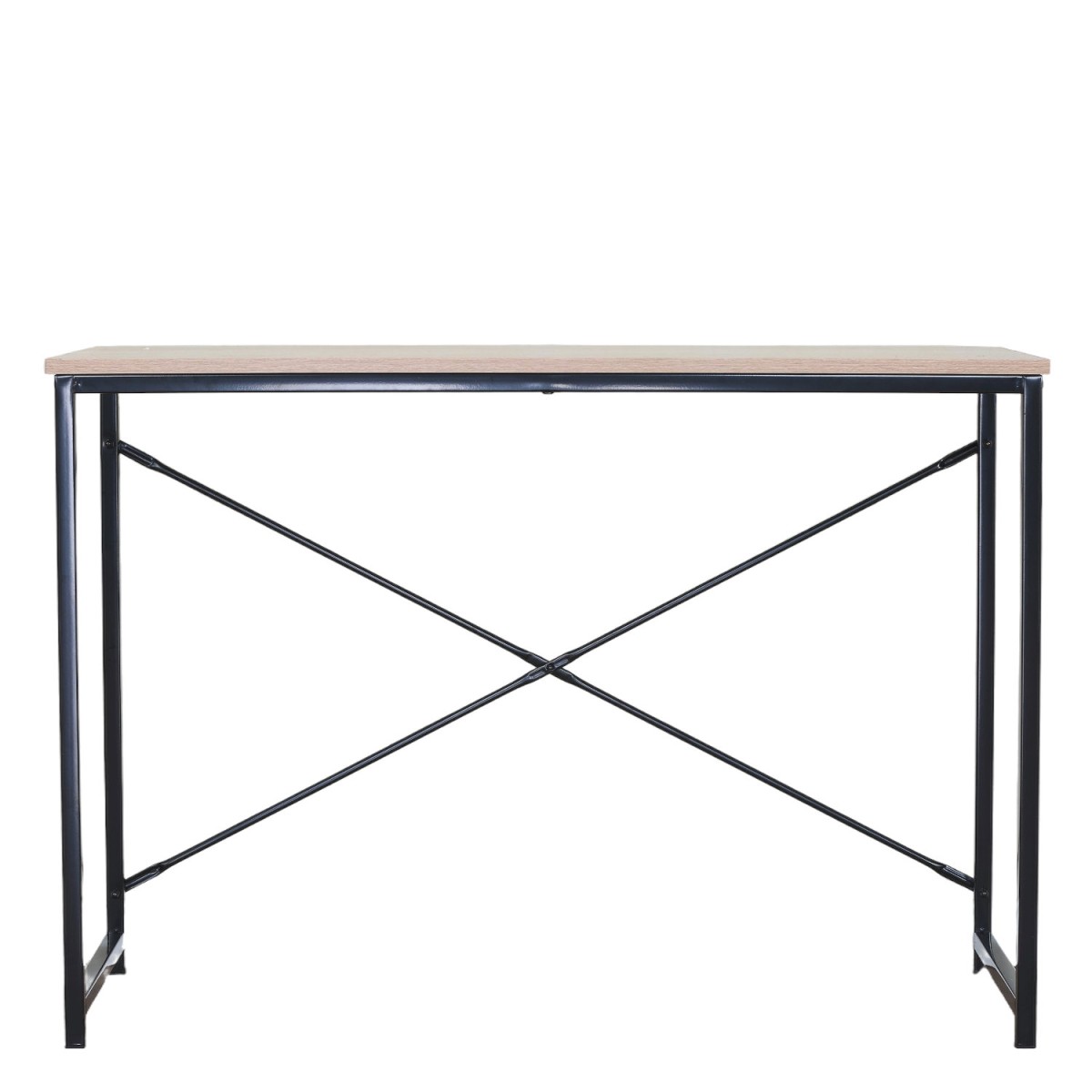 Γραφείο ArteLibre HALDEN Δρυς/Μαύρο Μοριοσανίδα/Μέταλλο 100x40x70cm Γραφείο ArteLibre HALDEN Δρυς/Μαύρο Μοριοσανίδα/Μέταλλο 100x40x70cm