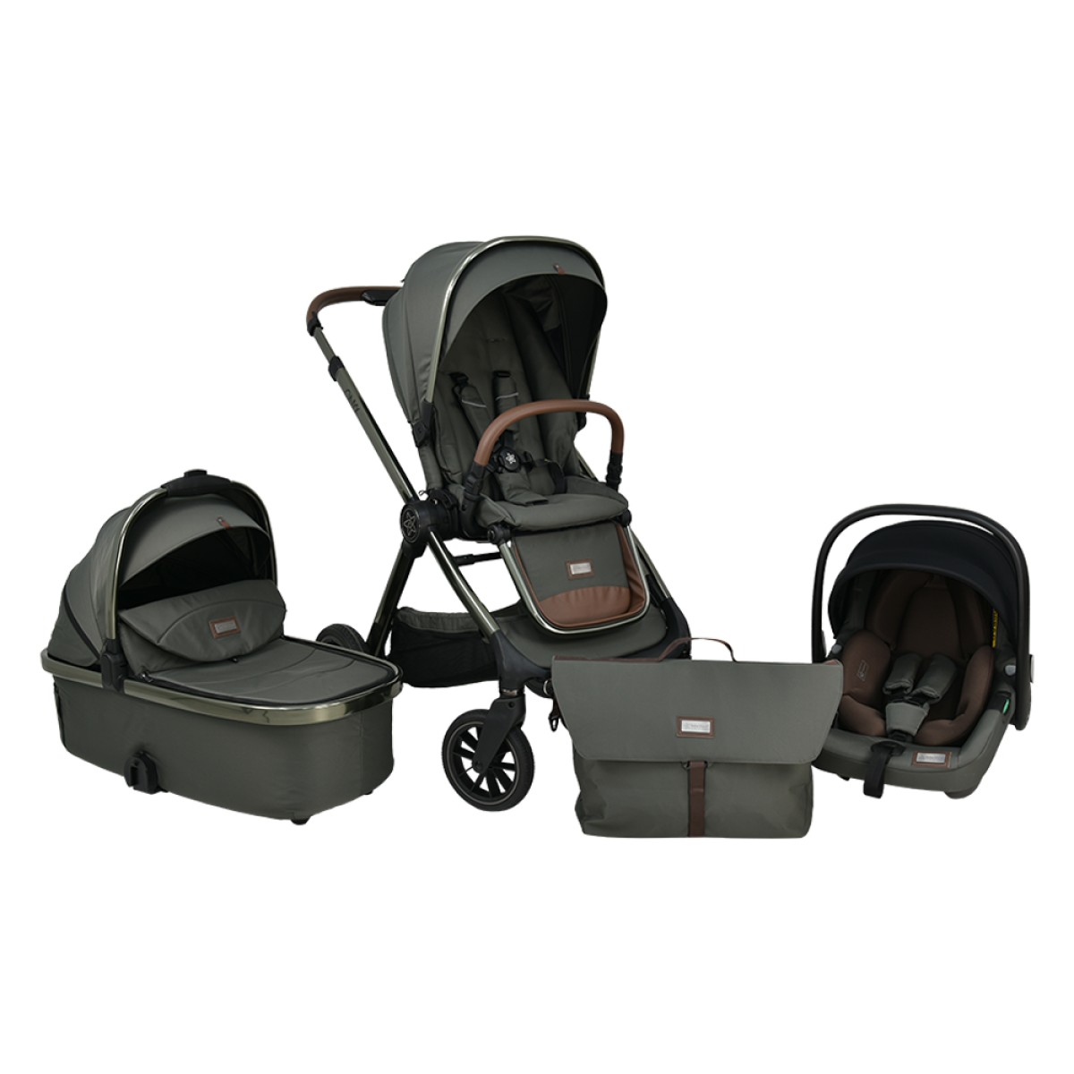 ΠΟΛΥΚΑΡΟΤΣΙ ONYX 3 IN 1 OLIVE