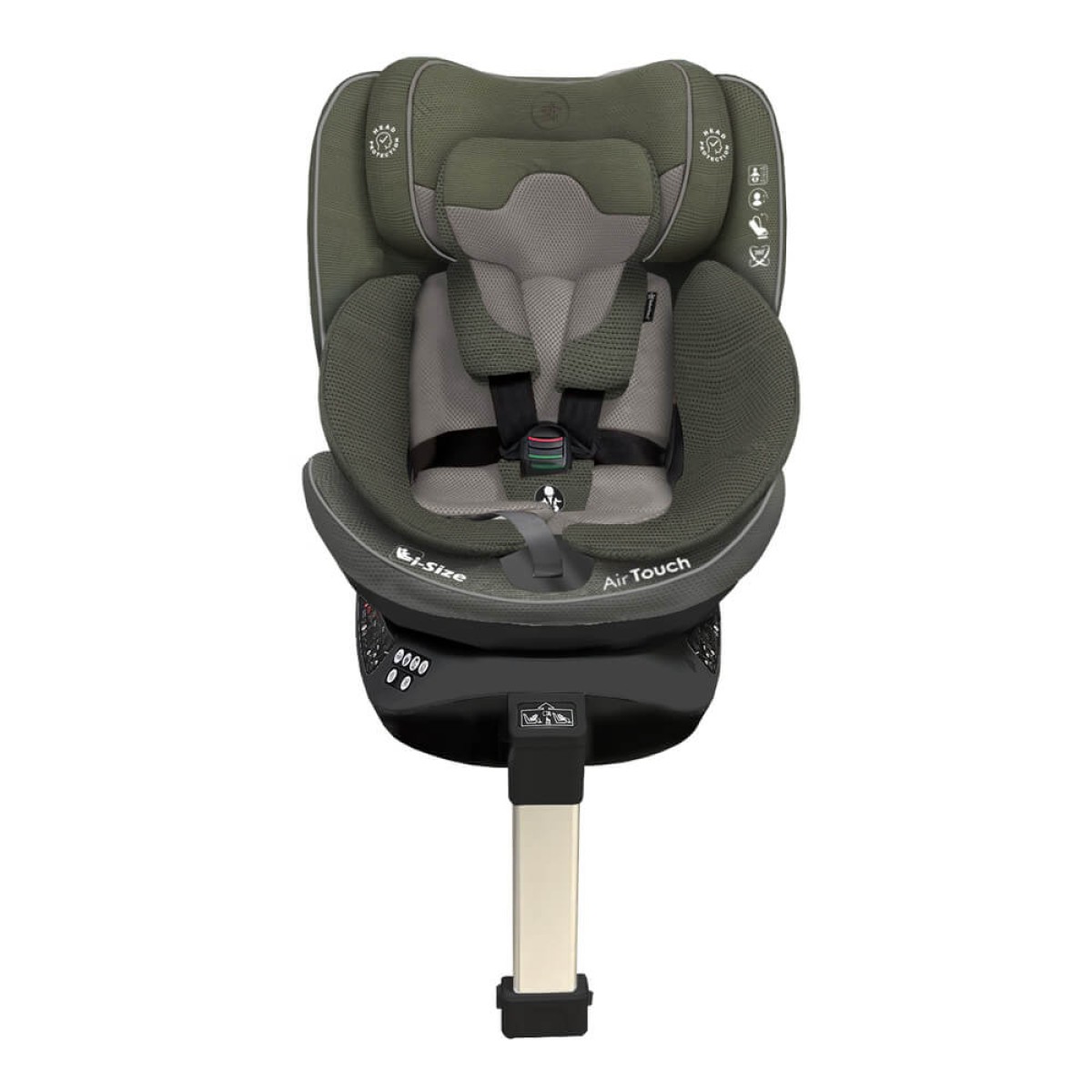 ΚΑΘΙΣΜΑ ΑΥΤΟΚΙΝΗΤΟΥ AIR TOUCH I-SIZE 360° 40-150cm GREEN