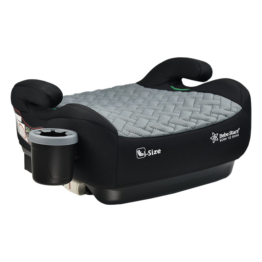 ΚΑΘΙΣΜΑ ΑΥΤΟΚΙΝΗΤΟΥ BOOSTER ISOFIX I-SIZE GREY