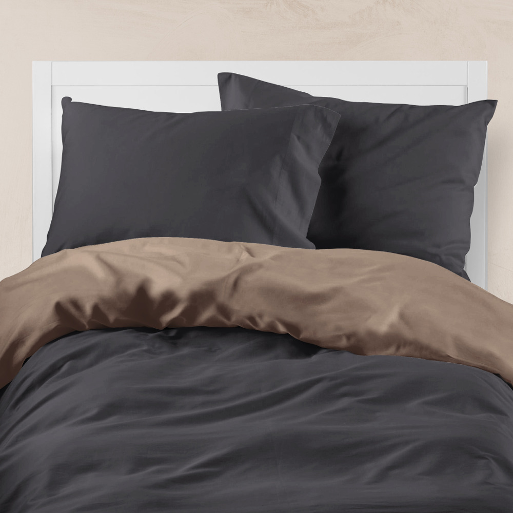 Παπλωματοθήκη Μονόχρωμη Solid Υπέρδιπλη