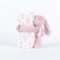 Κουβέρτα Αγκαλιάς Σετ Κουκλάκι Rabbit Ροζέ