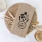 Ποτηρόπανα Κουζίνας Waffle Let's Cook