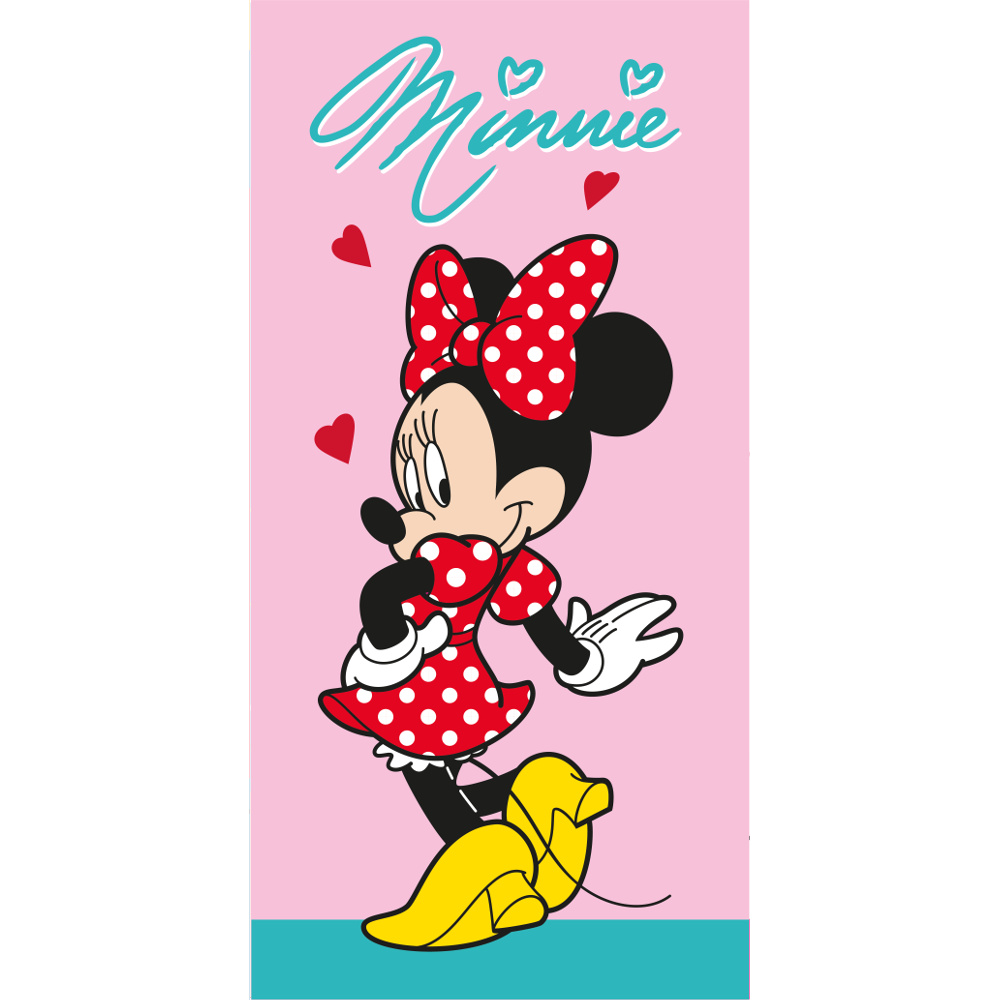 Πετσέτα Θαλάσσης Microfiber Minnie Love