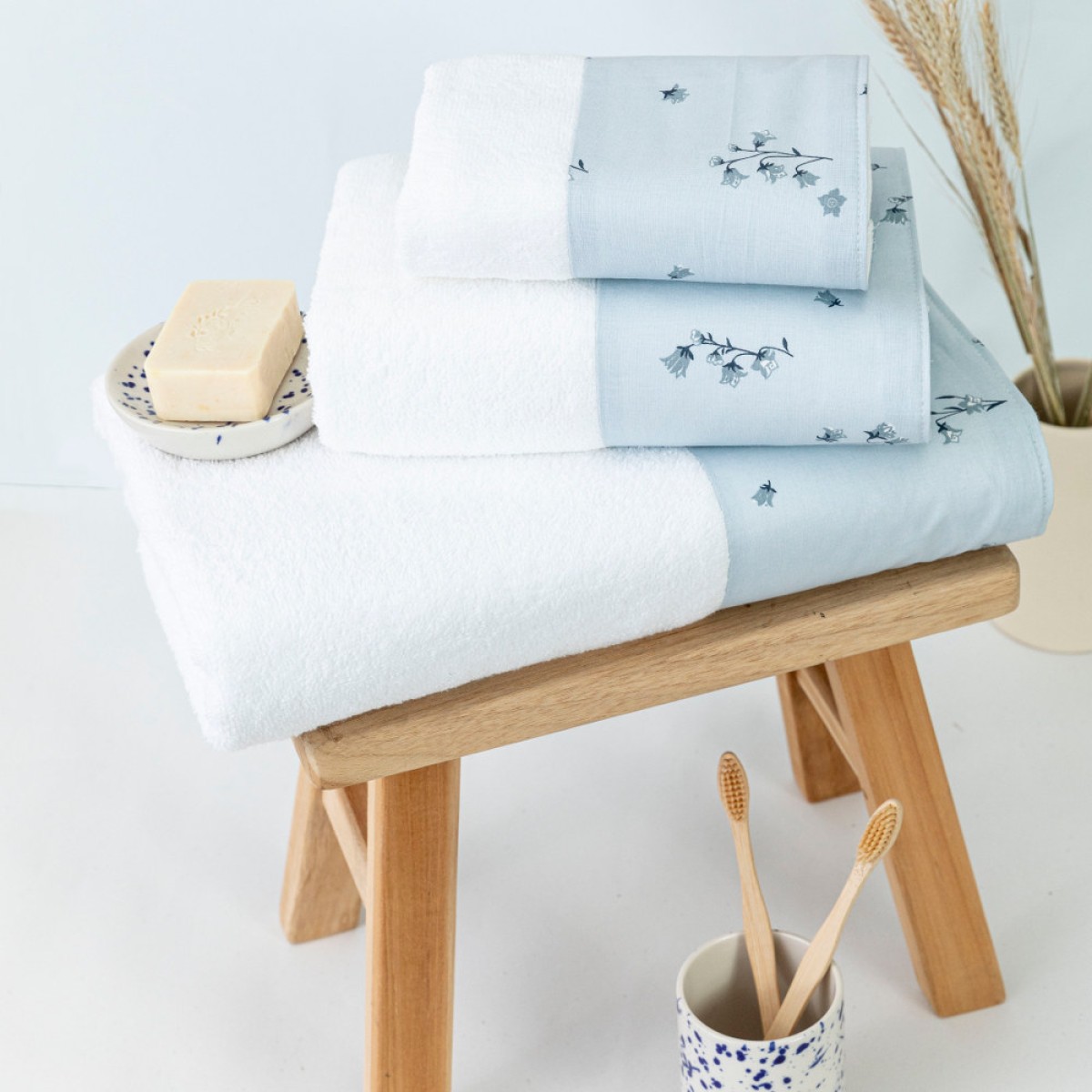 Πετσέτες Σετ 3ΤΜΧ Campanula