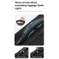 Σακίδιο πλάτης vacuum Tsa Lock με ζυγαριά 36L Laptop 17,3” Bange 1909-8 μαύρο