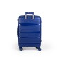 Βαλίτσα trolley Cardinal (PP) μεσαία 2014/60cm σκούρο μπλέ