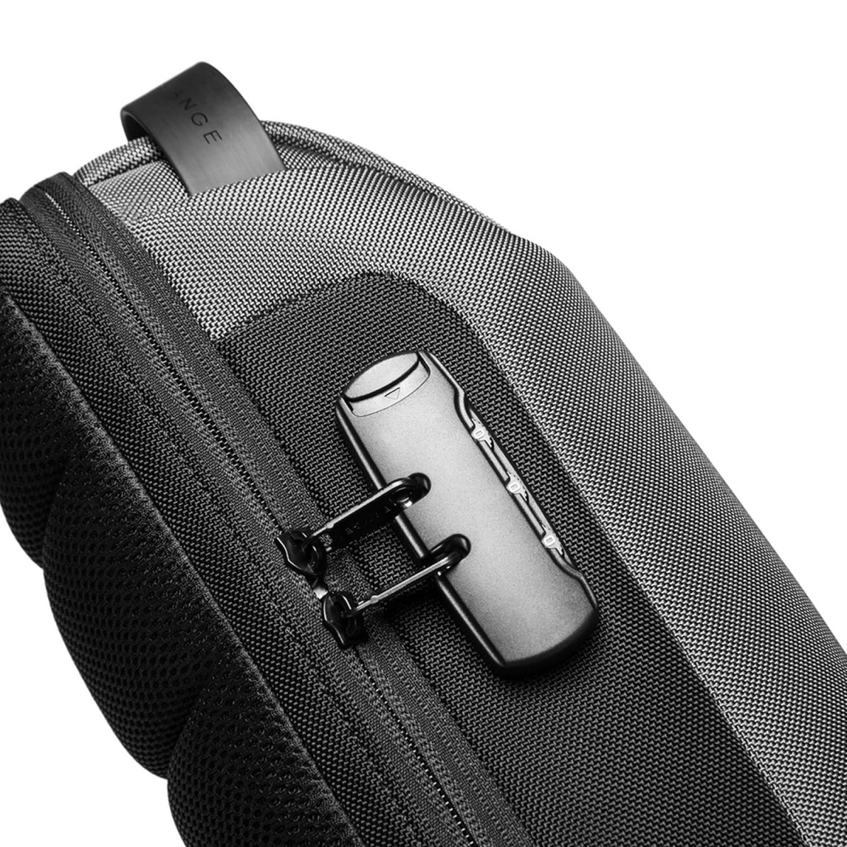 Τσαντάκι ώμου χιαστί crossbody Bange 22085 γκρί