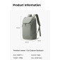 Επαγγελματικό σακίδιο 21L 15,6” Bange 2517-1 γκρι