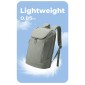 Επαγγελματικό σακίδιο 21L 15,6” Bange 2517-1 γκρι